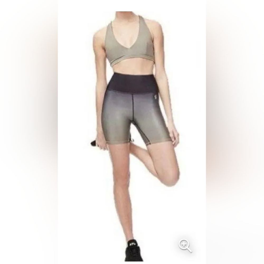Good American Ombre Bike Shorts